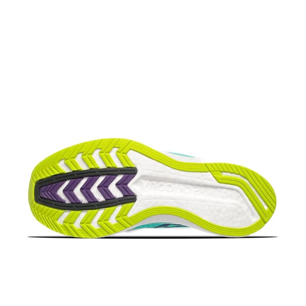 商品Saucony|Women's Endorphin Speed 2 Running Shoes - Medium Width In Cool Mint/acid,价格¥1003,第3张图片详细描述