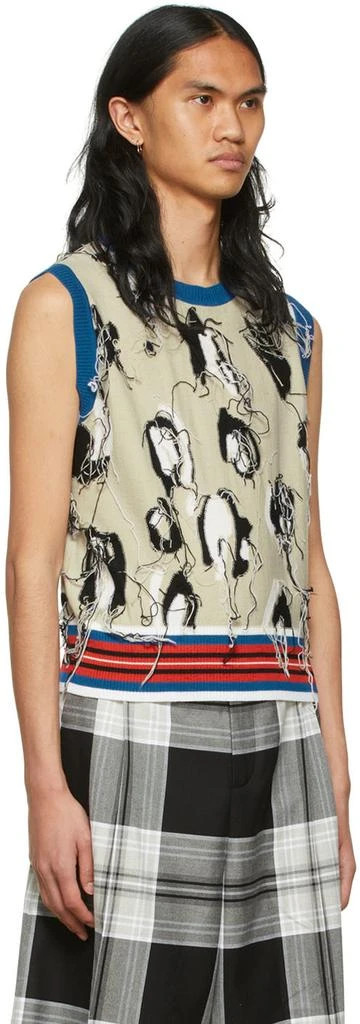 商品Charles Jeffrey Loverboy|Beige Guddle Animal Vest,价格¥890,第2张图片详细描述