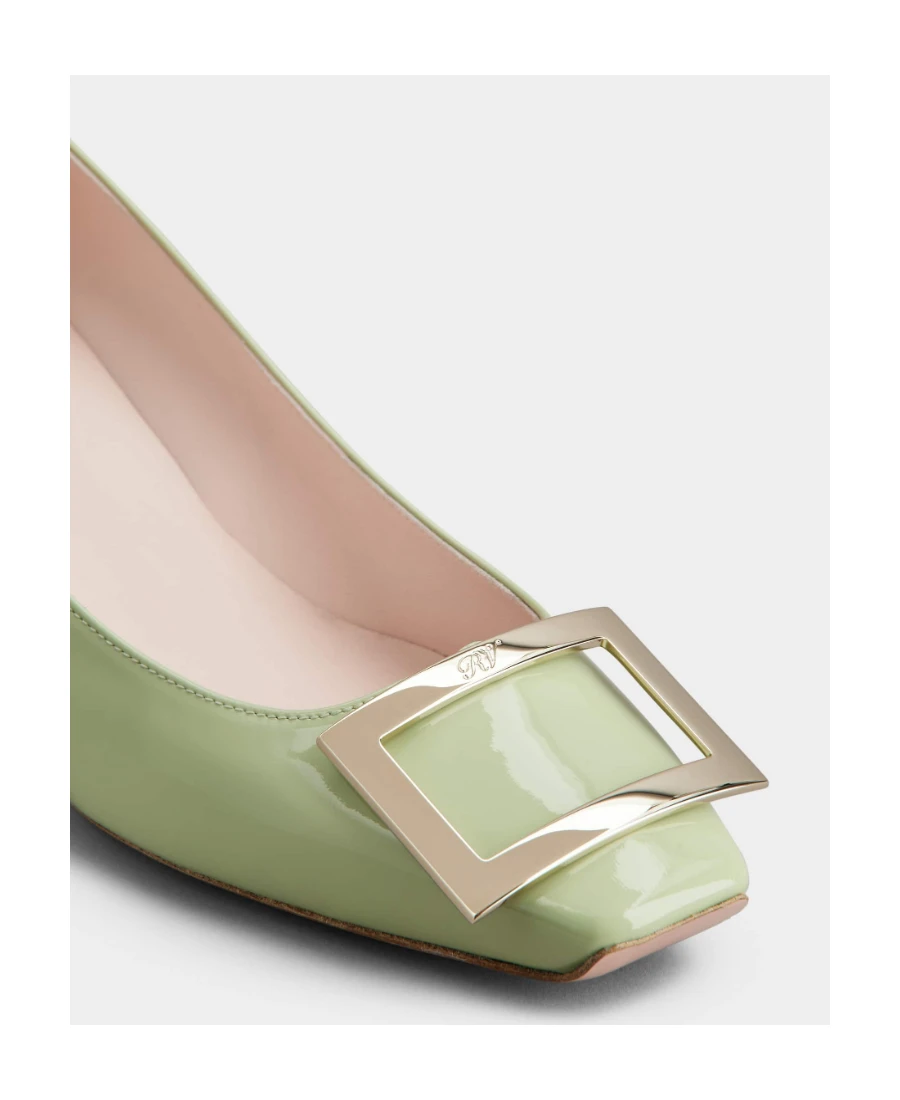 商品【预售7天】 Roger Vivier|Roger Vivier 女士高跟鞋 RVW44815280D1PV027 绿色,价格¥4834,第5张图片详细描述