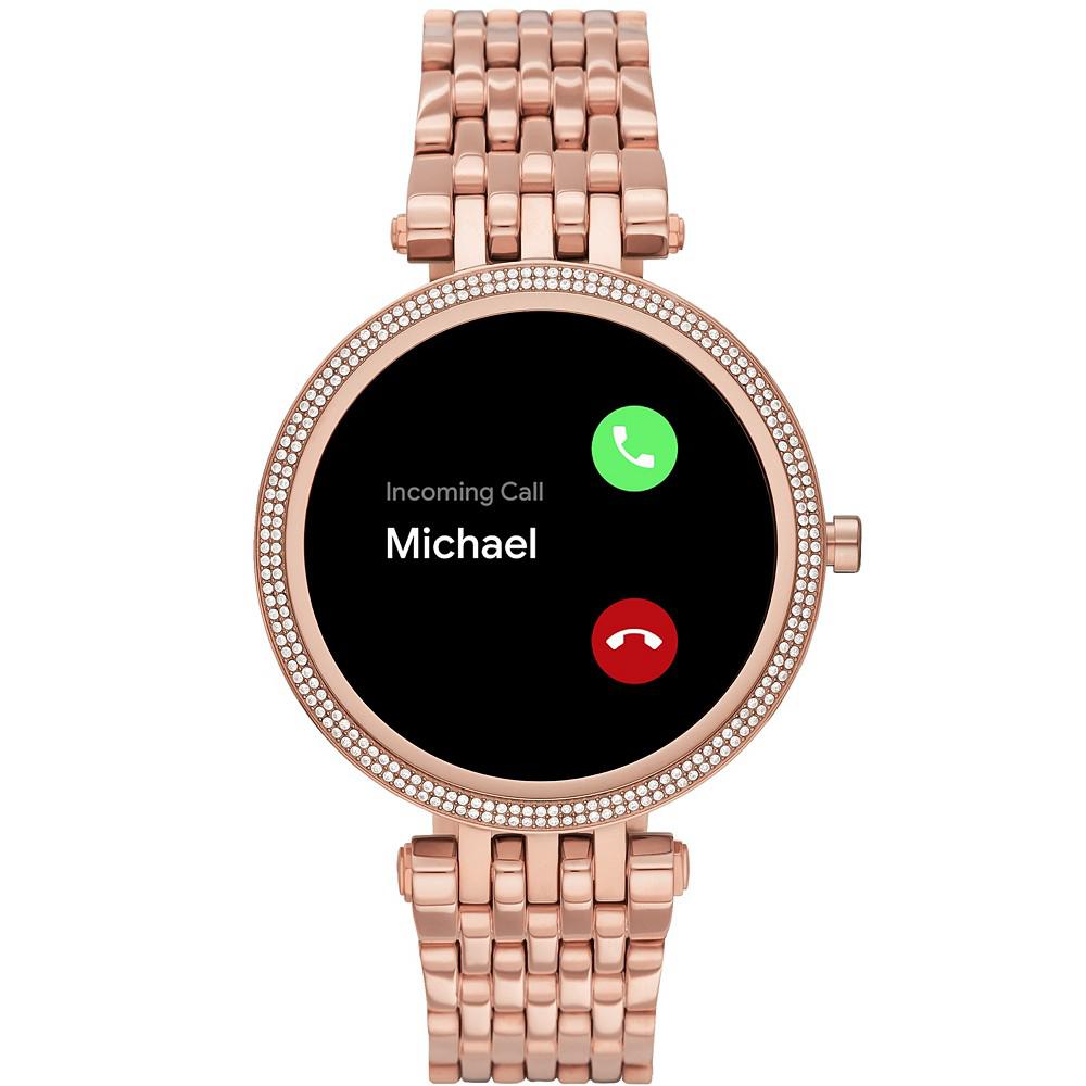 Access Gen 5e Darci Rose Gold-Tone Stainless Steel Smartwatch 43mm商品第5张图片规格展示