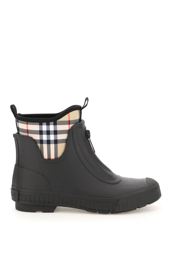 商品Burberry|Burberry rubber and neoprene rain boots,价格¥4466,第1张图片