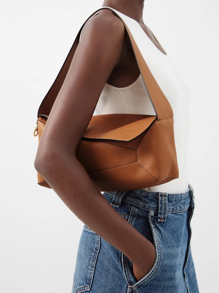 商品Loewe|Puzzle Hobo leather shoulder bag,价格¥19958,第2张图片详细描述