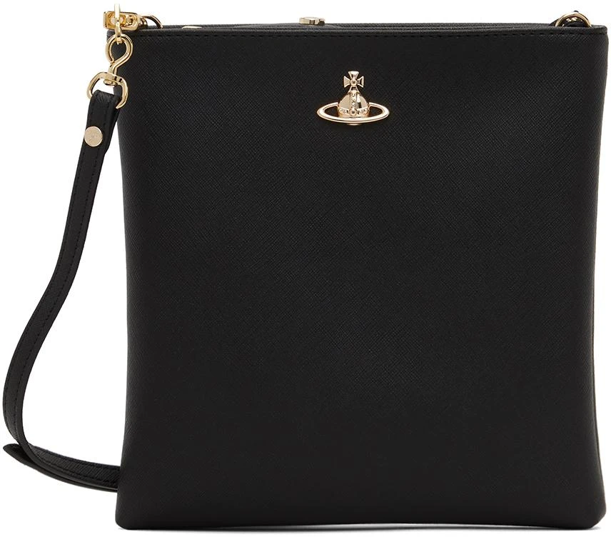 商品Vivienne Westwood|Black Squire Square Crossbody Bag,价格¥2684,第1张图片