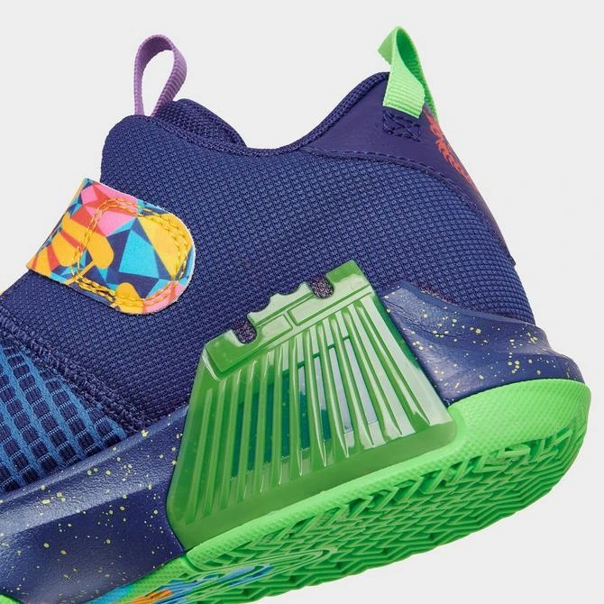商品NIKE|Little Kids' Nike LeBron Witness 7 Stretch Lace Basketball Shoes,价格¥637,第3张图片详细描述