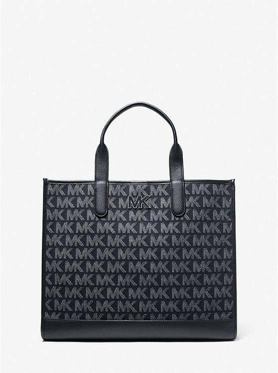商品Michael Kors|Hudson Logo Jacquard Tote Bag,价格¥1939,第1张图片