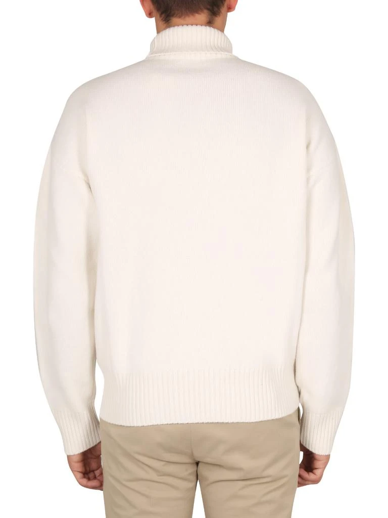 商品AMI|Ami Alexandre Mattiussi Turtleneck Sweater With Logo,价格¥3228,第2张图片详细描述