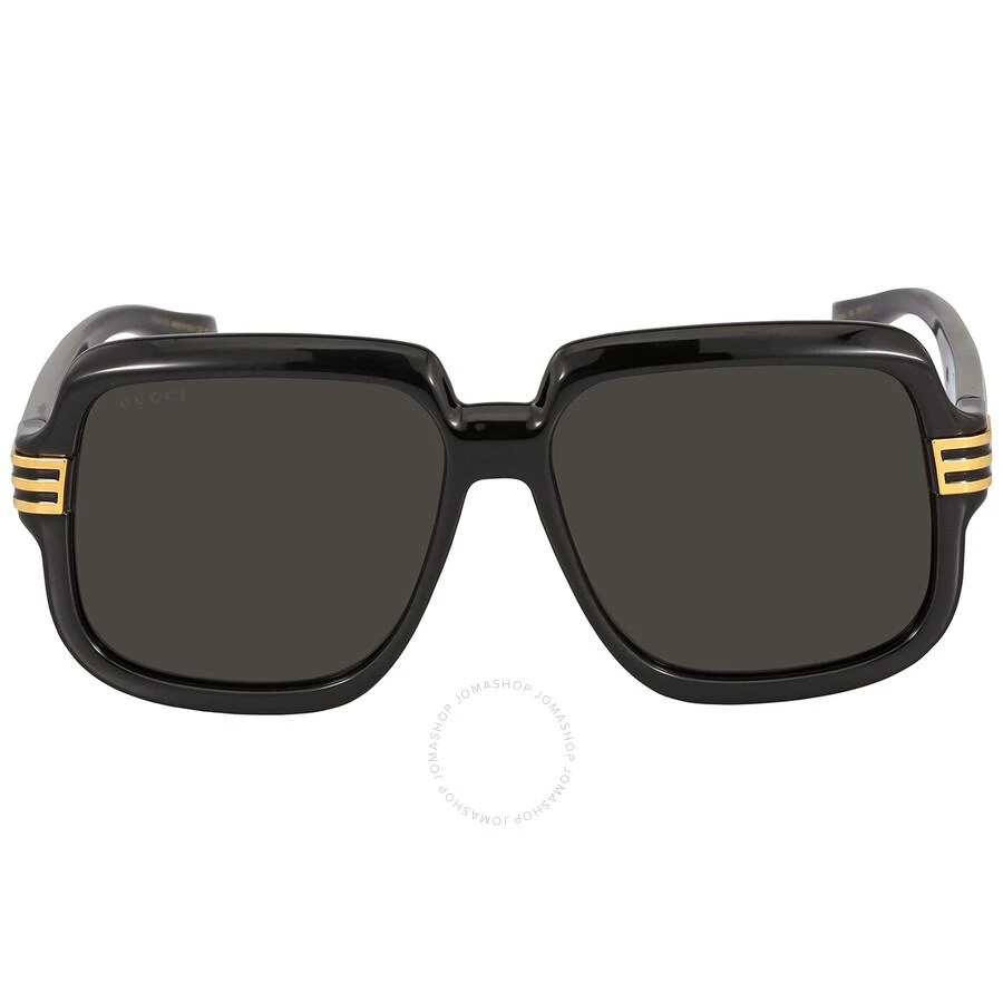 商品Gucci|Grey Square Men's Sunglasses GG0979S 001 59,价格¥1878,第1张图片