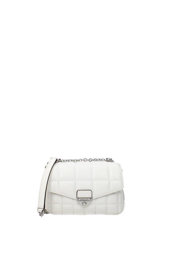 商品Michael Kors|Crossbody Bag soho sm Leather White Optic White,价格¥2422,第1张图片