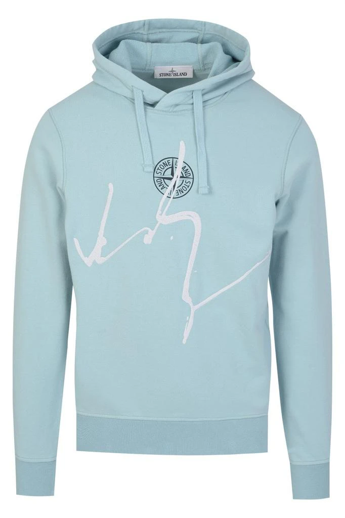 商品Stone Island|Graphic Print Hoodie,价格¥1759,第1张图片