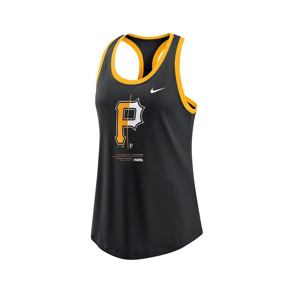 商品NIKE|Women's Black Pittsburgh Pirates Tech Tank Top,价格¥248,第5张图片详细描述