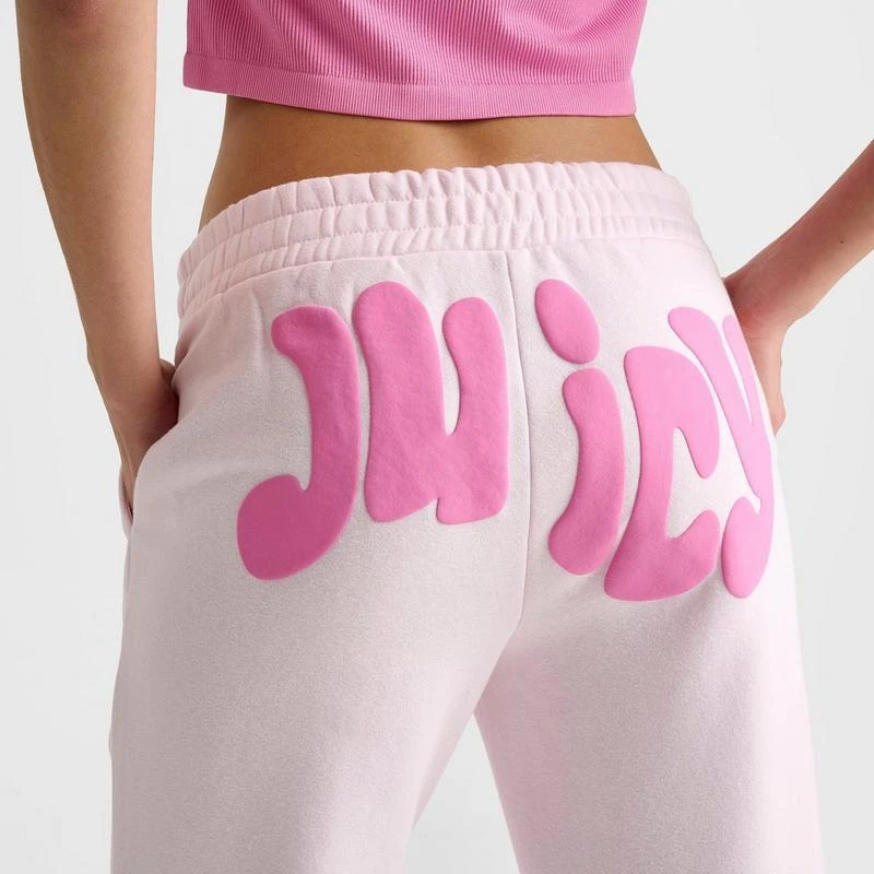 商品Juicy Couture|Women's Juicy Couture Wave Oversized Jogger Pants,价格¥339,第5张图片详细描述