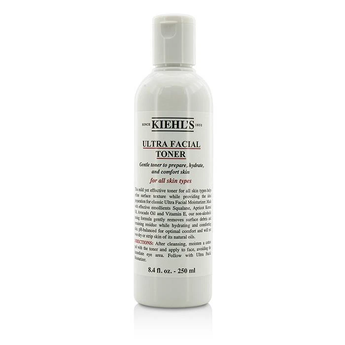 商品Kiehl's|Kiehl's 高保湿精华爽肤水 补水柔肤化妆水 温和舒缓配方 - 适用于所有肤质 250ml/8.4oz,价格¥179,第1张图片