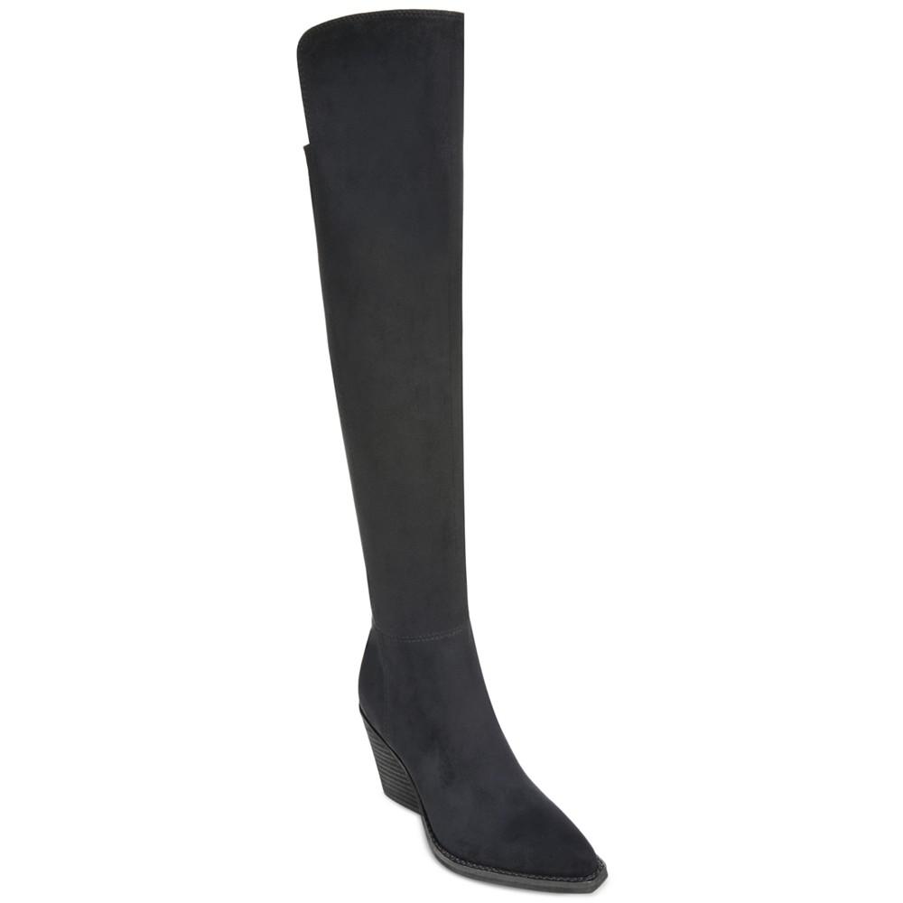Women's Ronson Over-the-Knee Wide-Calf Western Boots商品第1张图片规格展示