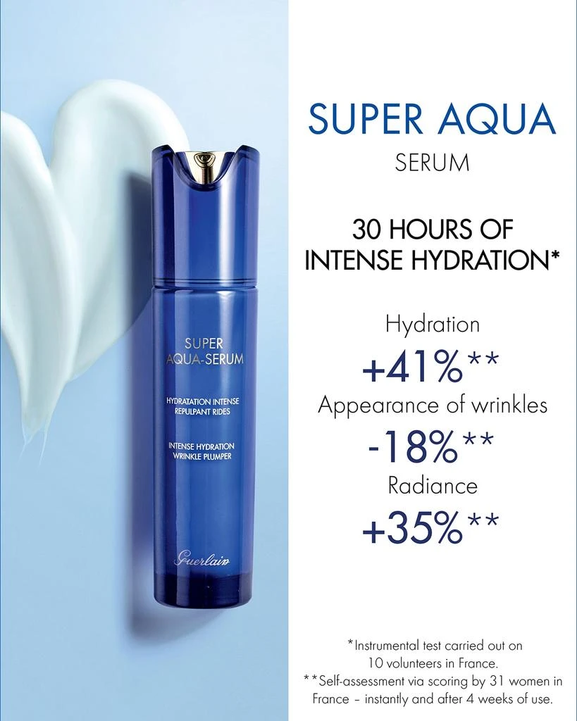 商品Guerlain|Super Aqua Hydrating Serum, 1.7 oz.,价格¥1549,第4张图片详细描述
