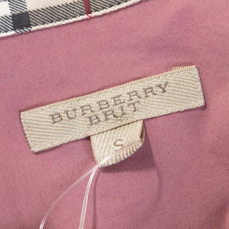 商品[二手商品] Burberry|Burberry Brit Pink Stretch Cotton Button Front Shirt S,价格¥1419,第5张图片详细描述