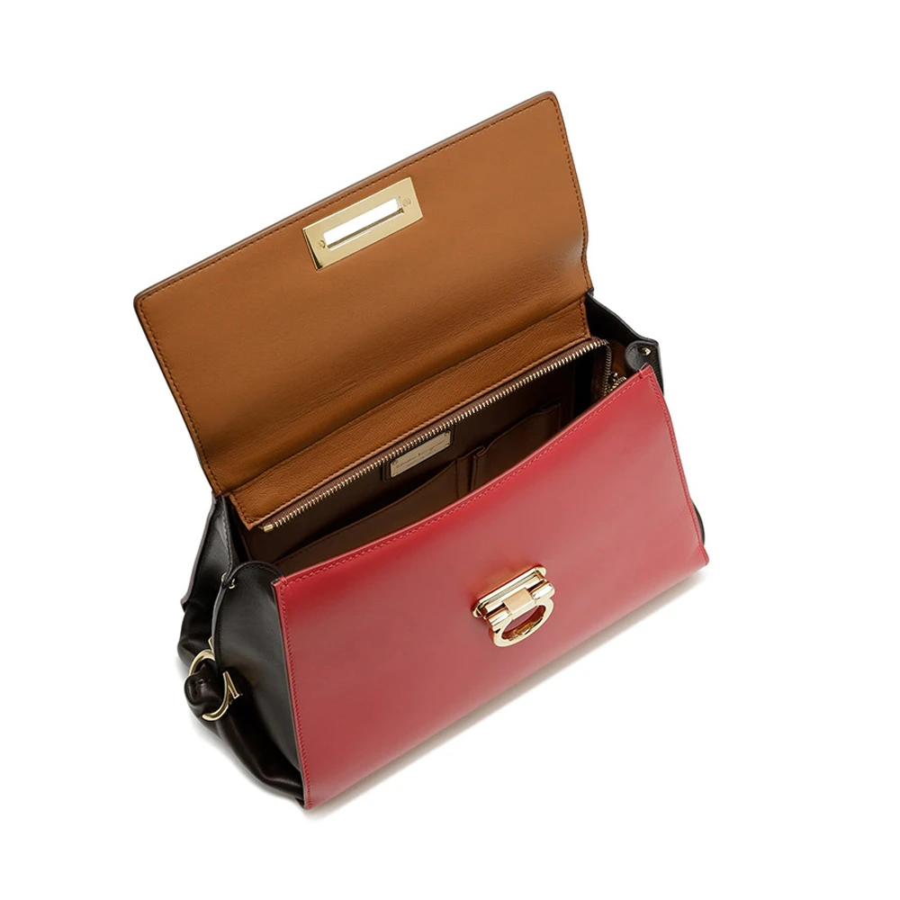 SALVATORE FERRAGAMO 红色女士斜挎包 21-E530-593701 商品