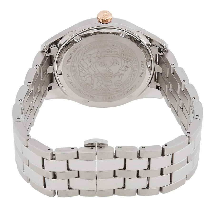 商品Versace|Greca Time Quartz Black Dial Men's Watch VE3K00322,价格¥3297,第3张图片详细描述