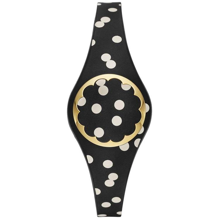 商品Kate Spade|Women's Black and White Dot Scallop Activity Tracker 26mm KSA31209,价格¥733,第1张图片