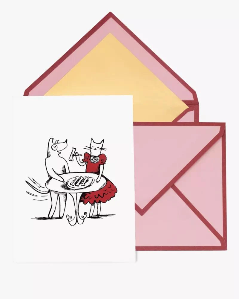 商品Kate Spade|Holiday Party Assorted Holiday Cards Set,价格¥135,第2张图片详细描述