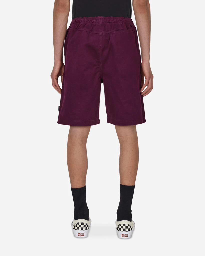 商品STUSSY|Brushed Beach Shorts Purple,价格¥314,第3张图片详细描述