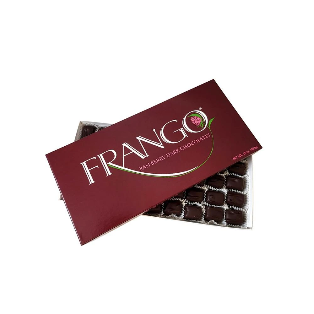 商品Frango Chocolates|1 LB  Dark Raspberry Box of Chocolates (A $30 Value),价格¥134,第2张图片详细描述