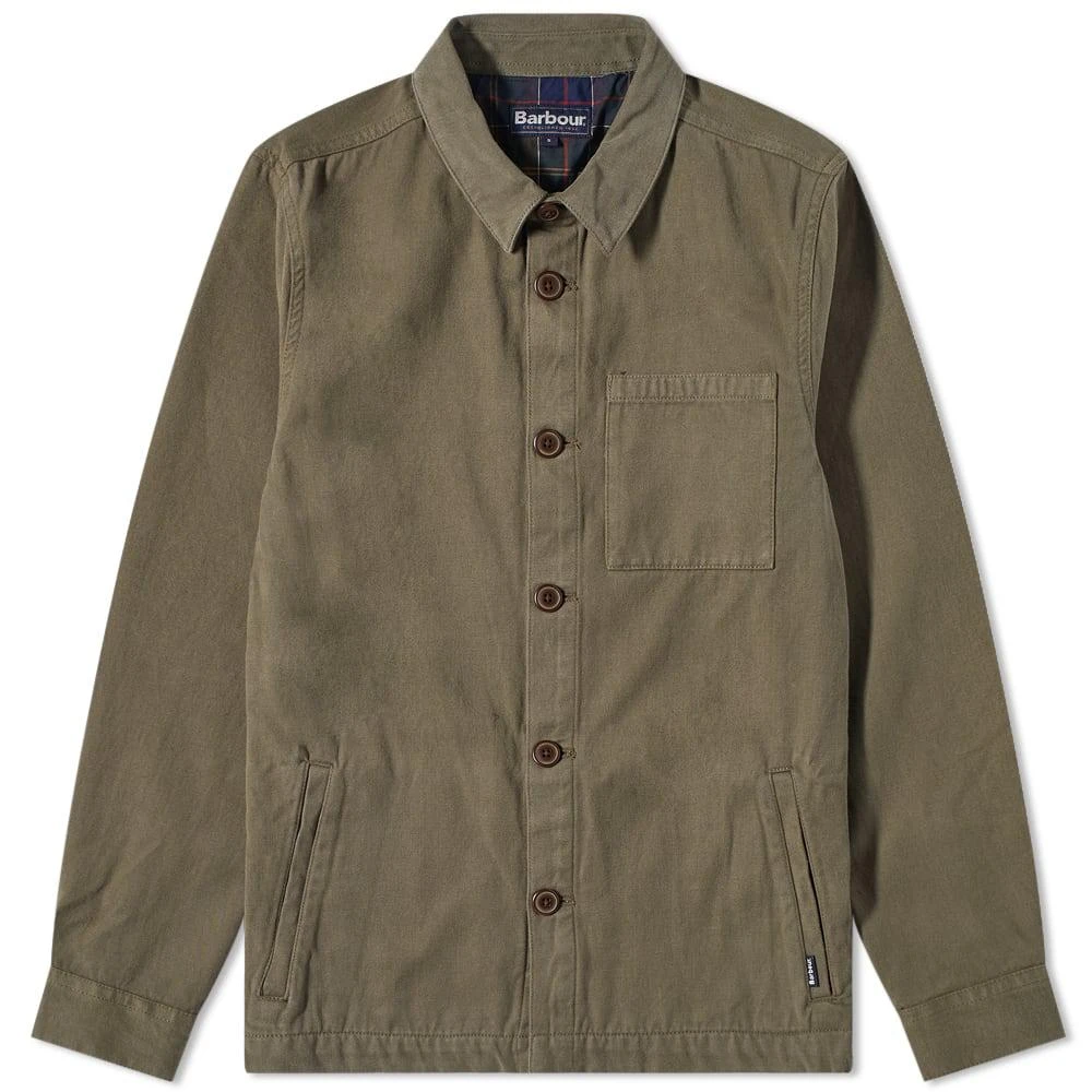 商品Barbour|Barbour Moleskin Overshirt,价格¥714,第1张图片