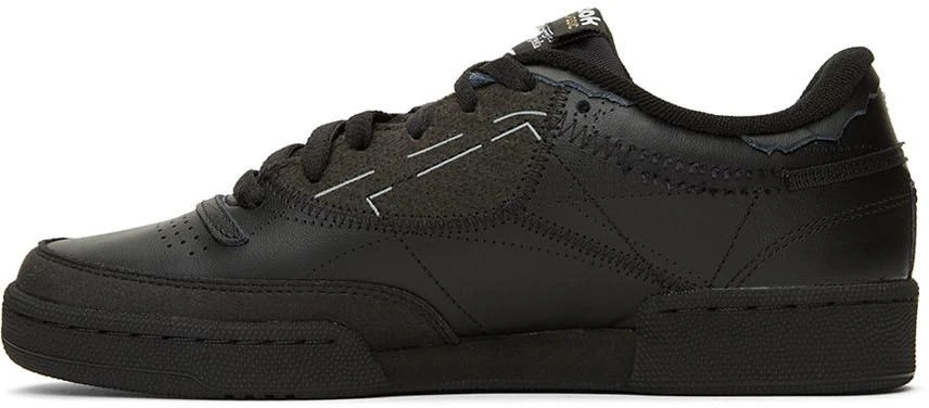 商品MAISON MARGIELA|Black Reebok Edition Memory of Shoes Sneakers,价格¥2028,第3张图片详细描述
