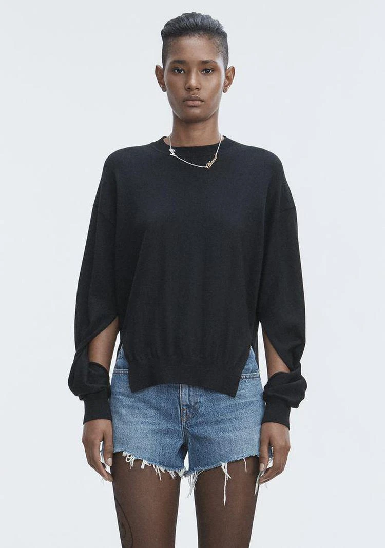 商品Alexander Wang|TWISTED SLEEVE SWEATER,价格¥1130,第3张图片详细描述