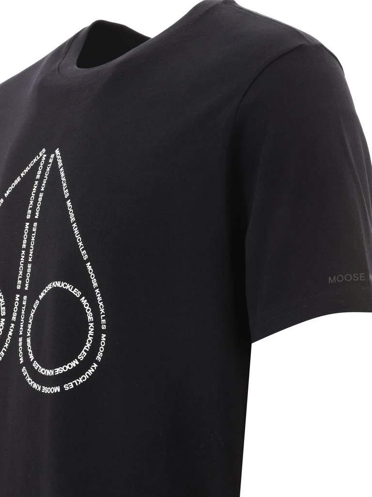 商品Moose Knuckles|男士 印花棉质T恤,价格¥591,第3张图片详细描述