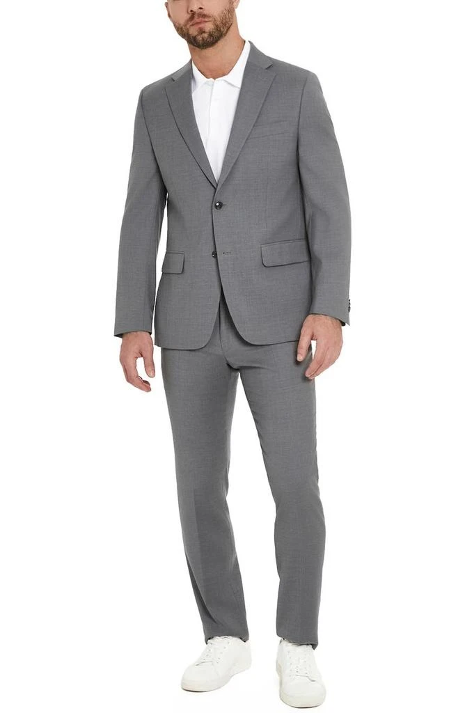 商品Tommy Hilfiger|Tommy Sharkskin Two Button Notch Lapel Wool Blend Suit Separates Jacket,价格¥1491,第5张图片详细描述