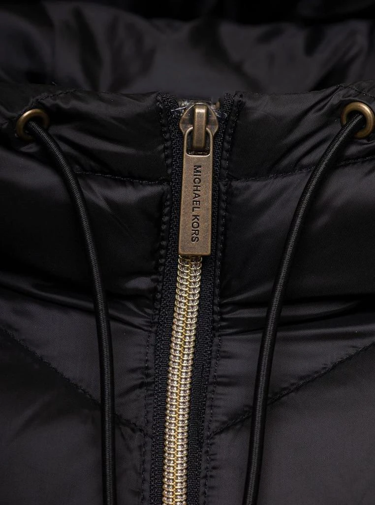 商品Michael Kors|Binding Black Nylon Long Down Jacket M Michael Kors Woman,价格¥1820,第3张图片详细描述