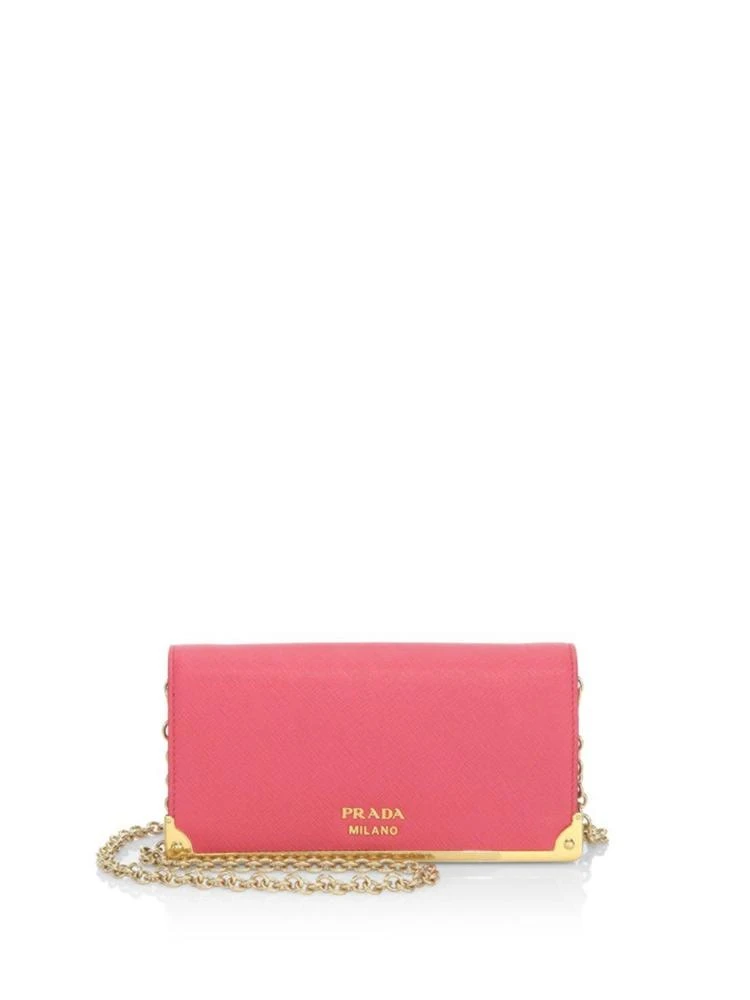 商品Prada|P.T.A. Leather iPhone Chain Wallet,价格¥6368,第1张图片