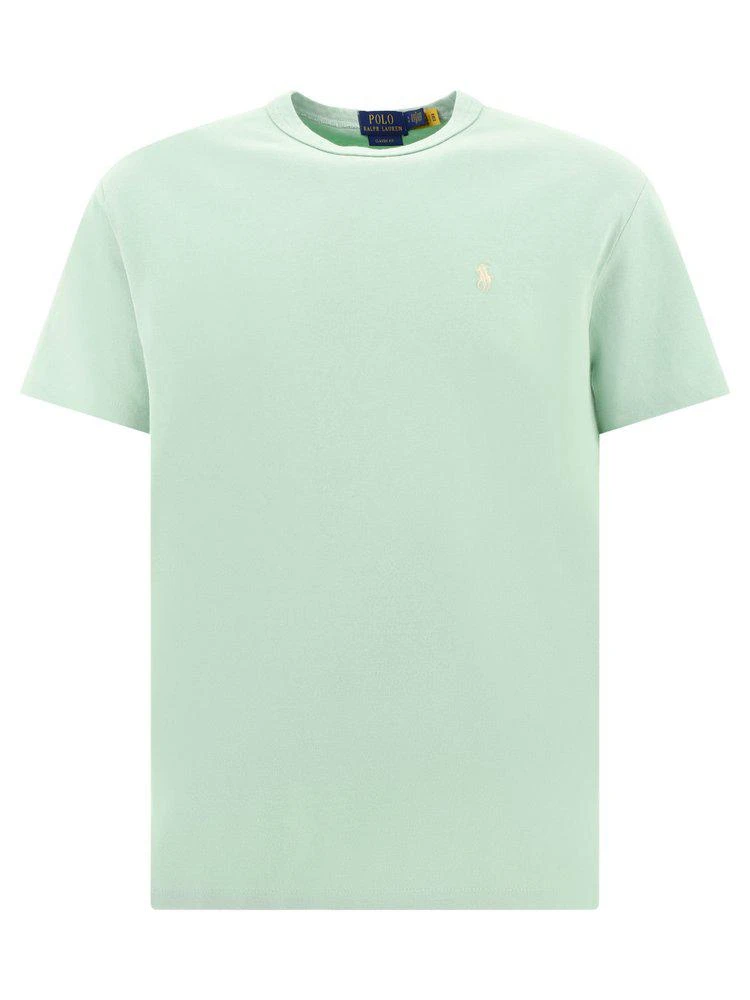 商品Ralph Lauren|Polo Ralph Lauren Logo-Embroidered Crewneck T-Shirt,价格¥843,第1张图片