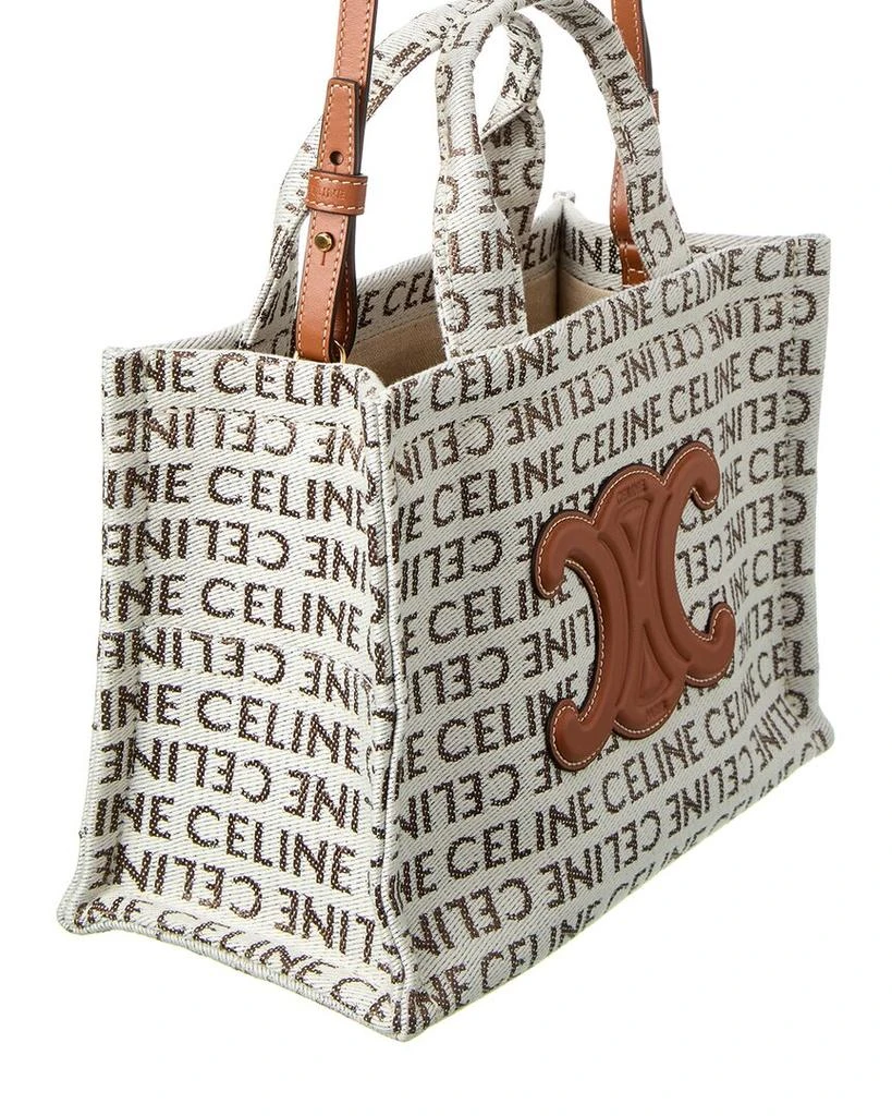 商品Celine|CELINE Cabas Thais Small Canvas Tote,价格¥10615,第2张图片详细描述