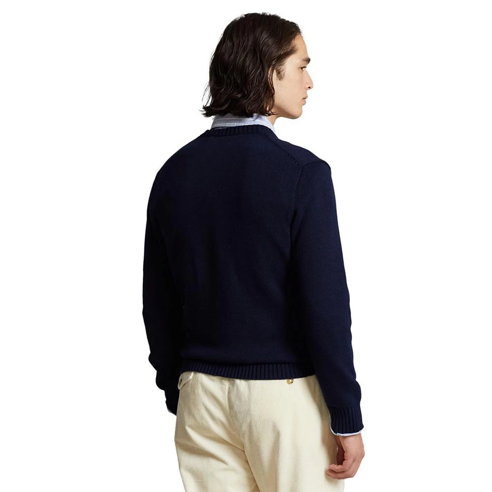 商品Ralph Lauren|Men's Logo Cotton Sweater,价格¥384,第4张图片详细描述