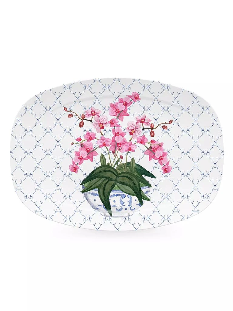 商品Mariposa|Garden Party Opulent Orchid Platter,价格¥311,第1张图片