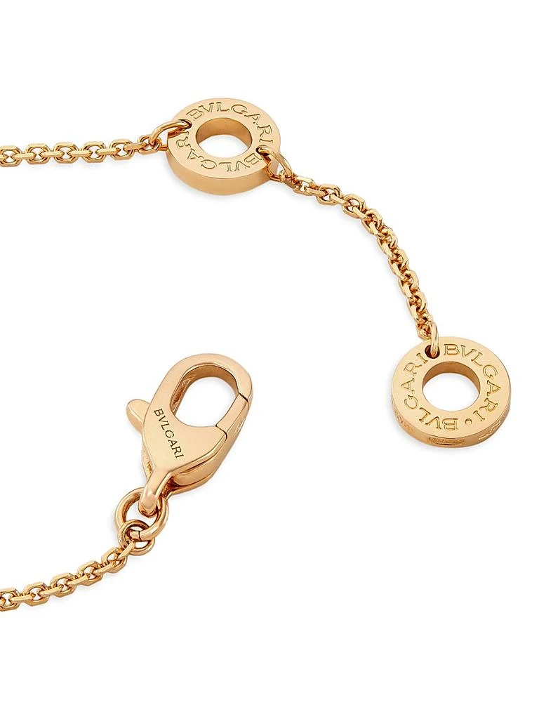 商品BVLGARI|Divas' Dream 18K Rose Gold, Mother-Of-Pearl & Diamond Pendant Necklace,价格¥20630,第3张图片详细描述