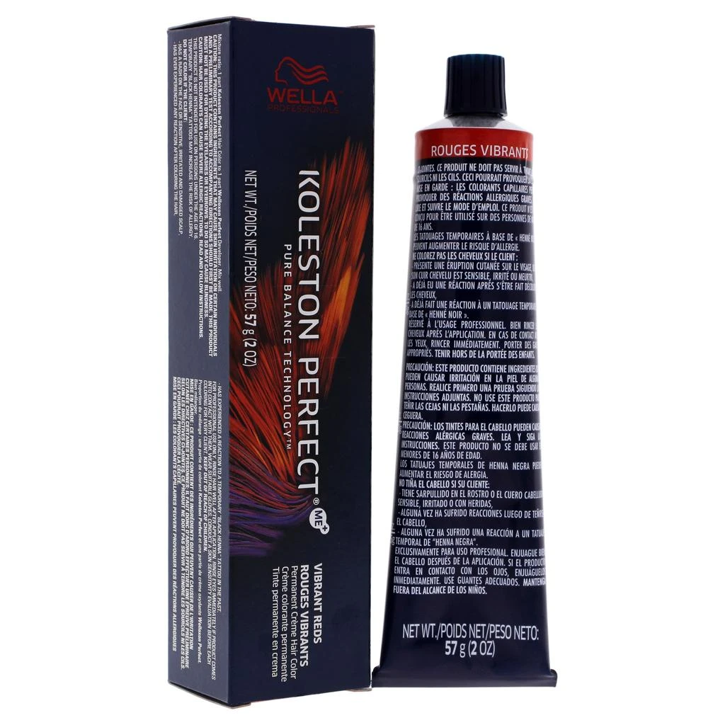 商品Wella|Wella Koleston Perfect Permanent Creme Hair Color - 55 44 Intense Light Brown-Red Red For Unisex 2 oz Hair Color,价格¥142,第3张图片详细描述