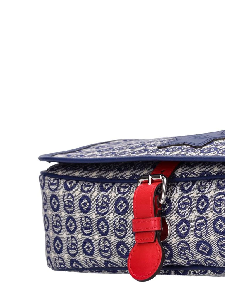 商品Gucci|Double G Cotton Jacquard Messenger Bag,价格¥8812,第4张图片详细描述