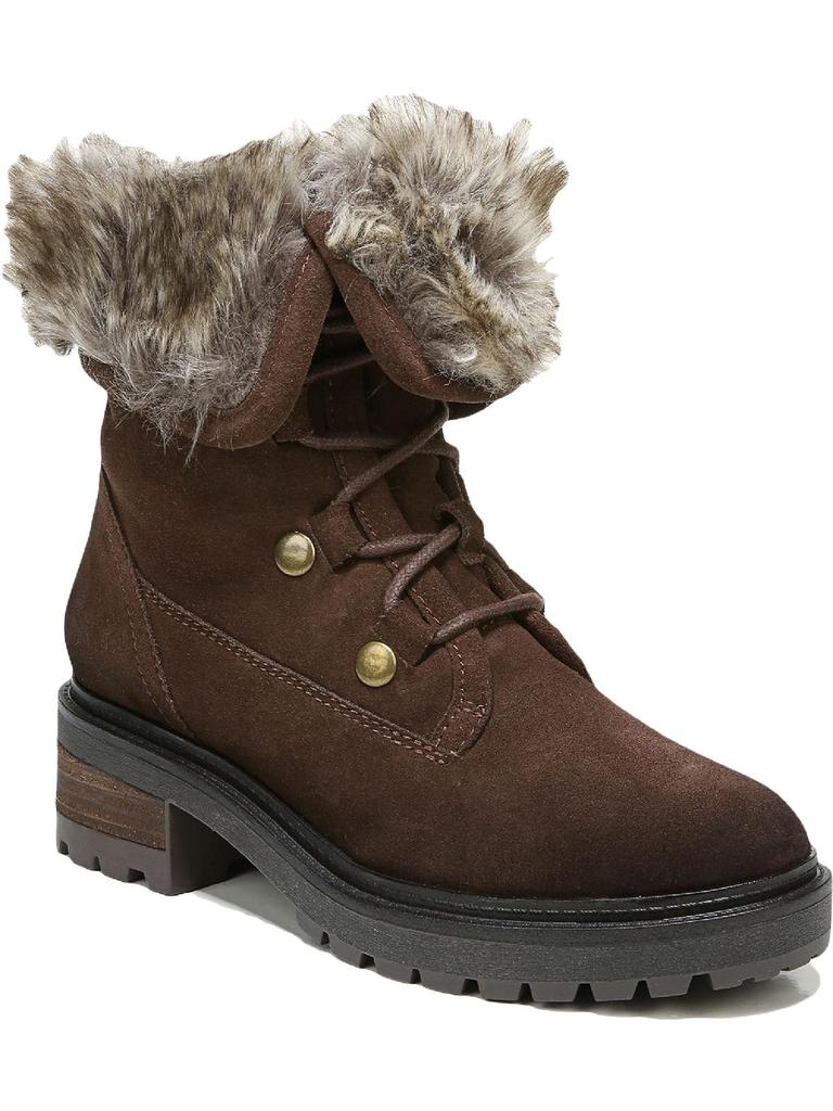 Canon Womens Faux Fur Lined Water Repellent Mid-Calf Boots商品第4张图片规格展示