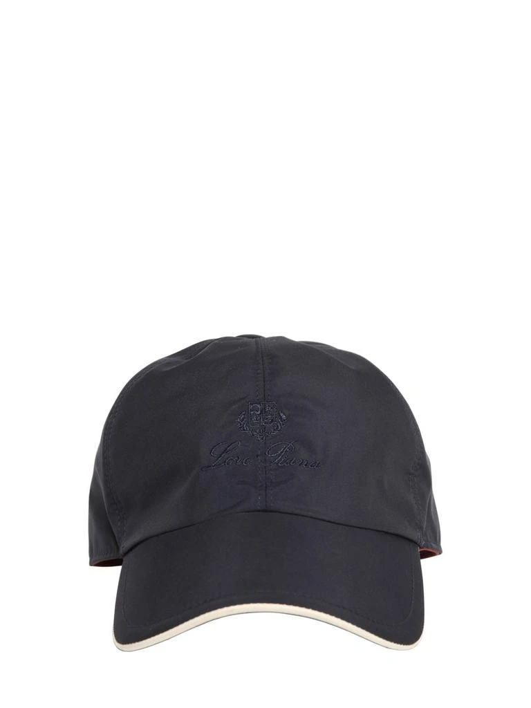 商品Loro Piana|Logo Embroidery Wind Storm System B Cap,价格¥3374,第1张图片