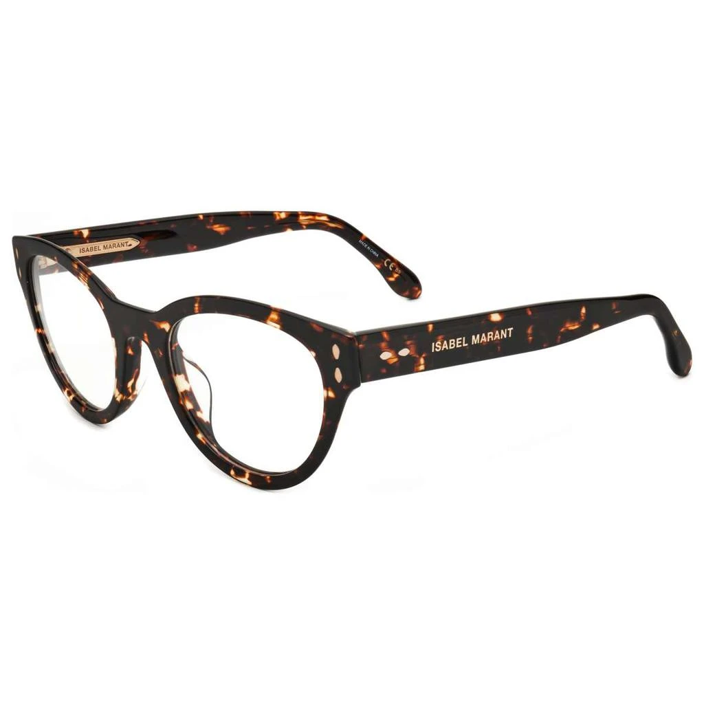 商品Isabel Marant|Isabel Marant Women's Brown Cat-Eye Opticals,价格¥373,第1张图片