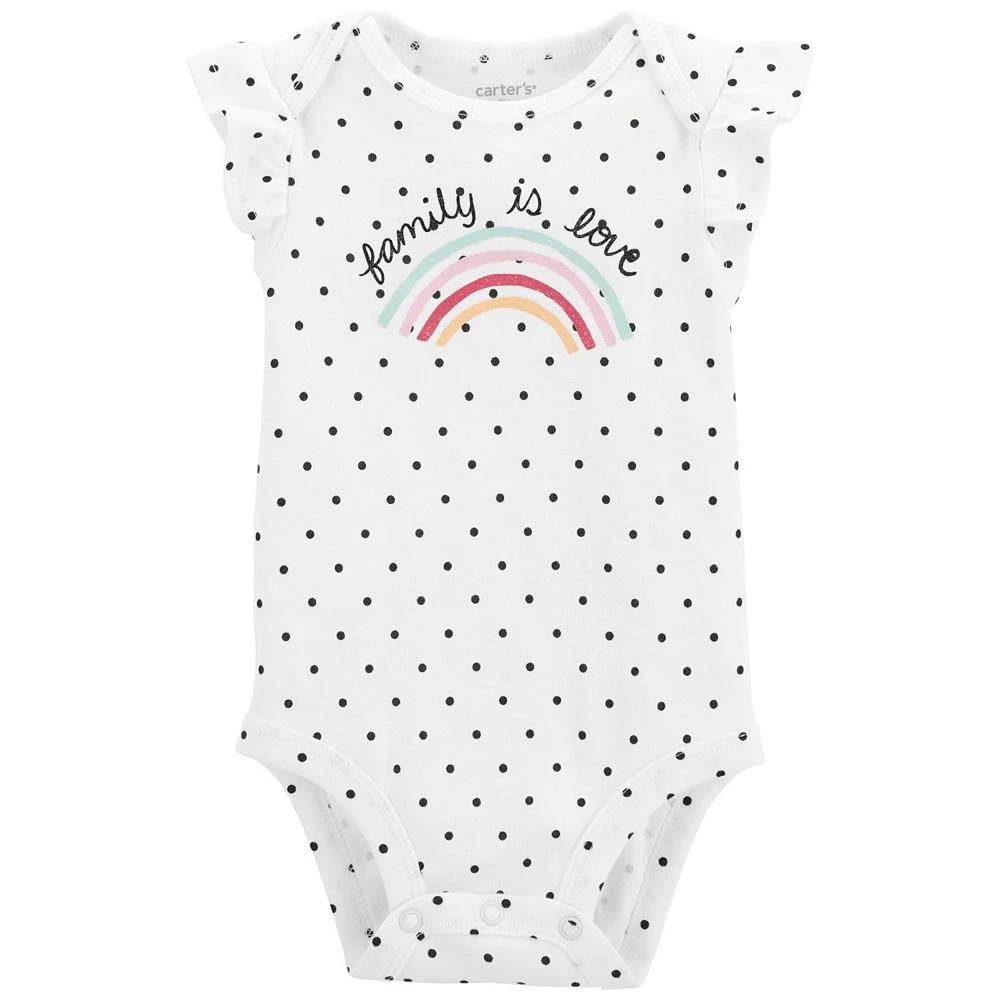 商品Carter's|Baby Girls Love is Family Bodysuit,价格¥54,第1张图片