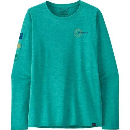 Capilene Cool Daily Waters Graphic LS Shirt - Women's 商品