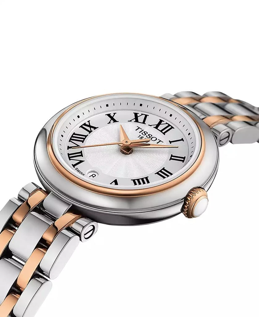 商品Tissot|Women's Swiss Bellissima Two-Tone Stainless Steel Bracelet Watch 26mm,价格¥3892,第2张图片详细描述