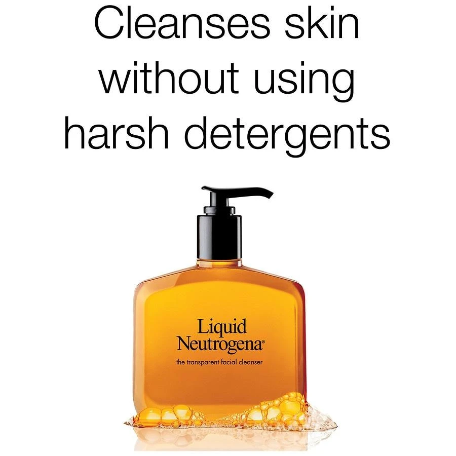 商品Neutrogena|Liquid Fragrance-Free Facial Cleanser Fragrance Free,价格¥126,第4张图片详细描述