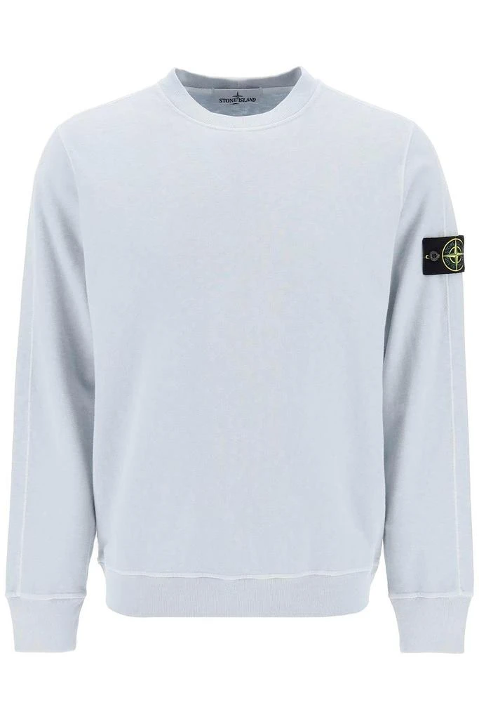 商品Stone Island|Light sweatshirt with logo badge,价格¥1443,第1张图片