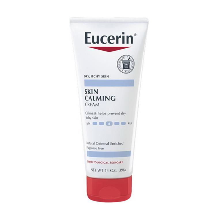 Eucerin Skin Calming Daily Moisturizing Creme, 14 Oz商品第1张图片规格展示