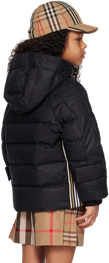 商品Burberry|Kids Black Patch Down Jacket,价格¥4338,第3张图片详细描述