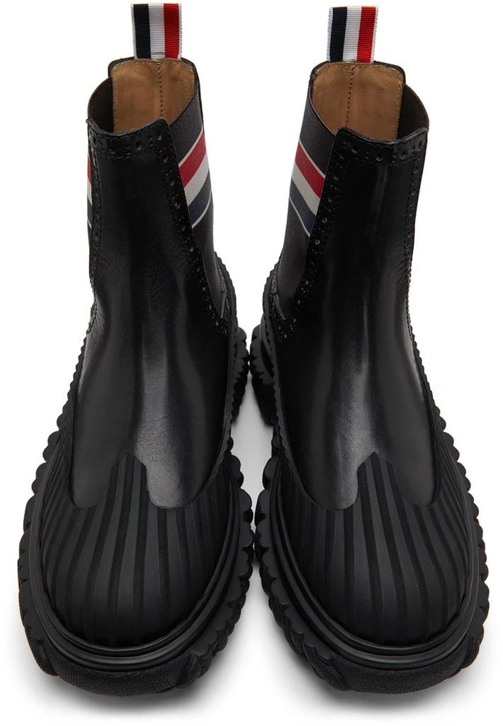 商品Thom Browne|Black Duck Chelsea Boots,价格¥2954,第5张图片详细描述